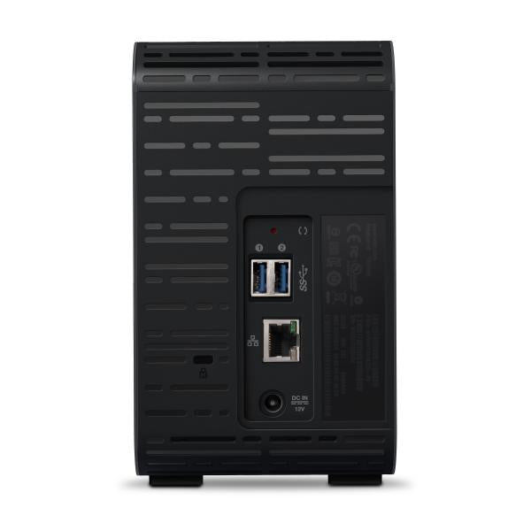 Western Digital My Cloud EX2 Ultra NAS Desktop Collegamento ethernet LAN Nero Armada 385 - Disponibile in 6-7 giorni lavorativi