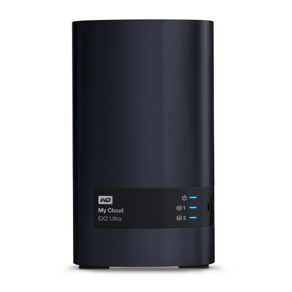 Western Digital My Cloud EX2 Ultra NAS Desktop Collegamento ethernet LAN Nero Armada 385 - Disponibile in 6-7 giorni lavorativi