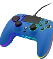 QUBICK WIRED CONTROLLER RGB BLUE (PS5) GED