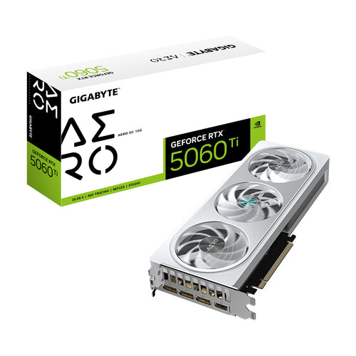 Scheda video GPU Gigabyte GeForce RTX 5060 Ti AERO OC 16G - Consegna gratuita in circa 7 giorni lavorativi Gigabyte