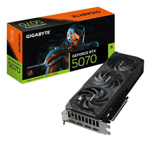 Scheda video GPU Gigabyte GeForce RTX 5070 WINDFORCE SFF 12G - Consegna gratuita in circa 7 giorni lavorativi Gigabyte