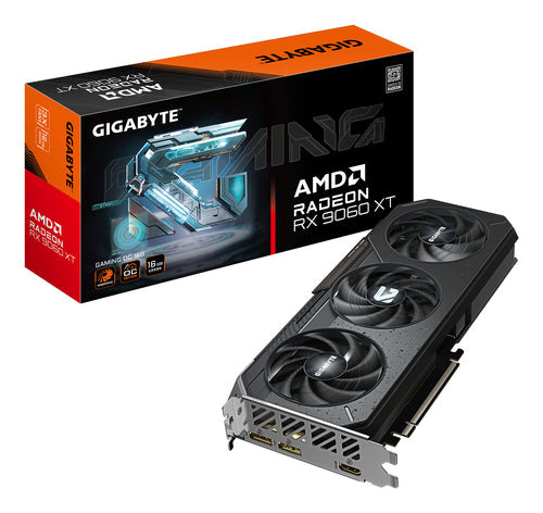 Scheda video GPU Gigabyte Radeon RX 9060 XT GAMING OC 16G - Consegna gratuita in circa 7 giorni lavorativi Gigabyte