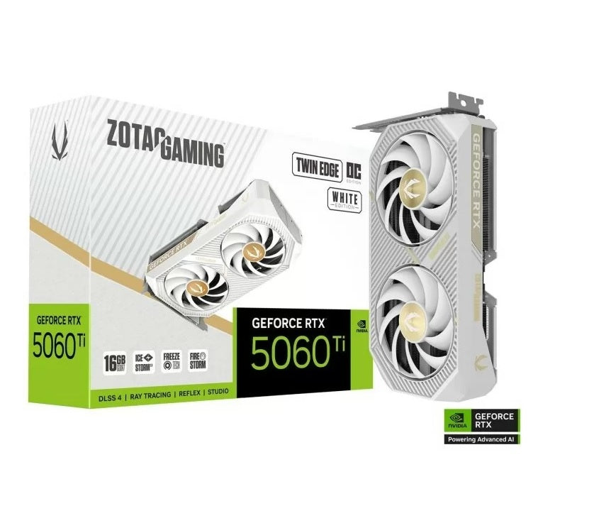 Scheda video GPU ZOTAC GAMING Twin Edge OC - White Edition - Consegna gratuita in circa 7 giorni lavorativi ZOTAC