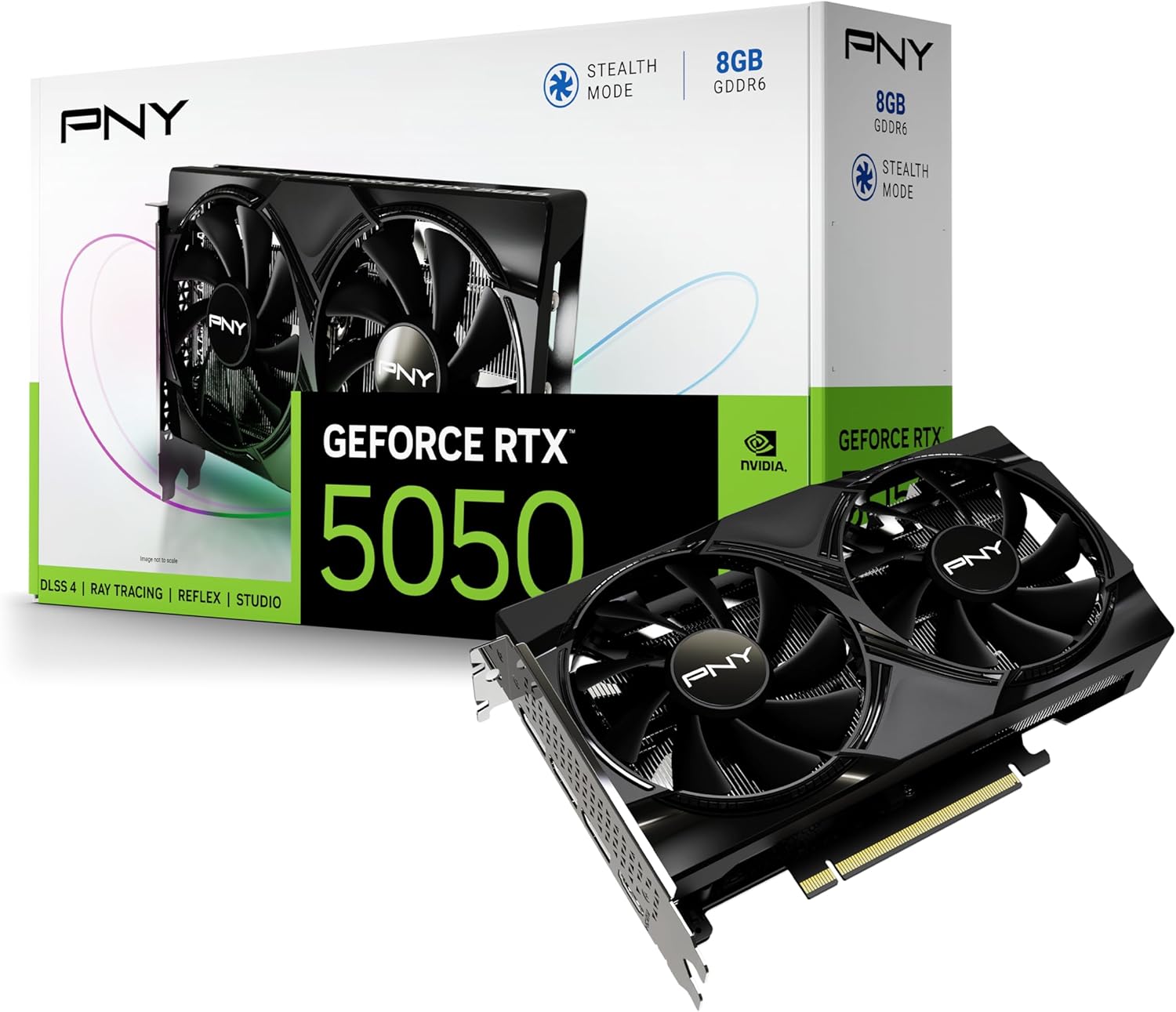 Scheda video GPU PNY Grafikkarten - GeForce RTX 5050 - 8 GB GDDR7 - Consegna gratuita in circa 7 giorni lavorativi PNY