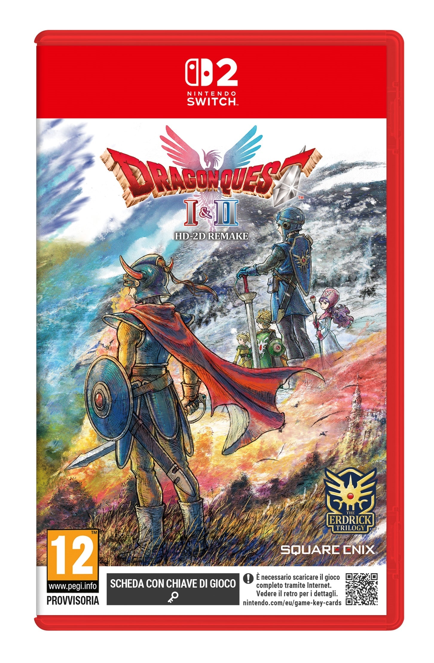 Switch 2 DRAGON QUEST I&II HD-2D REMAKE - Disponibile in 2/3 giorni lavorativi Namco Bandai