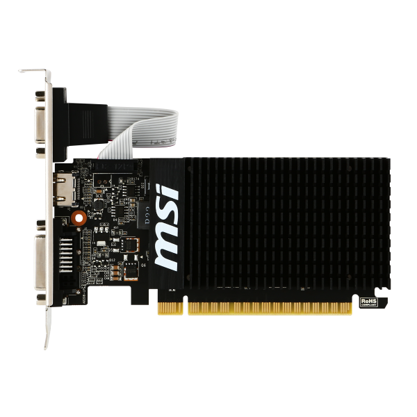 Scheda Video MSI Nvidia GeForce GT 710 2GB GDDR3 Low Profile - Disponibile in 2-4 giorni lavorativi