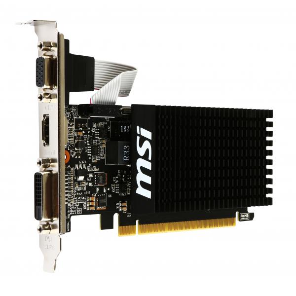 Scheda Video MSI Nvidia GeForce GT 710 2GB GDDR3 Low Profile - Disponibile in 2-4 giorni lavorativi