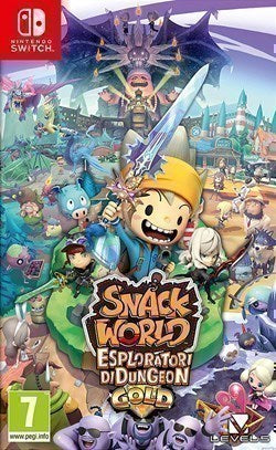 Switch Snack World: Esploratori di Dungeon - GOLD - Disponibile in 2/3 giorni lavorativi