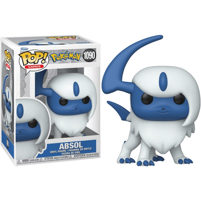 FUNKO POP Games: Pokemon- Absol 9 cm - Disponibile in 2/3 giorni lavorativi Funko