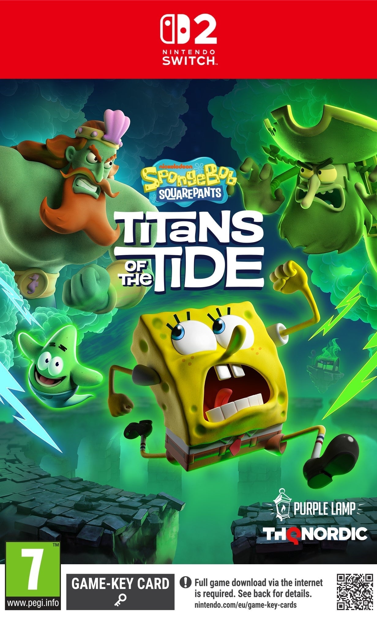 Switch 2 SpongeBob SquarePants: Titans of the Tide - Disponibile in 2/3 giorni lavorativi THQ NORDIC