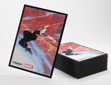 GAMEGENIC Magic: The Gathering - Marvel's Spider-Man - Premium Art Sleeves - Spider-Gwen - Disponibile in 2/3 giorni lavorativi Gamegenic