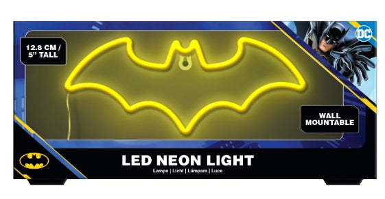 PALADONE - Batman Wall Mountable LED Neon Light - Disponibile in 2/3 giorni lavorativi Paladone