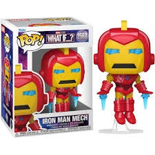 FUNKO POP Marvel: What If S5 - Iron Man Mech 9 cm - Disponibile in 2/3 giorni lavorativi Funko