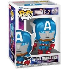 FUNKO POP Marvel: What If S5 - Captain America Mech 9 cm - Disponibile in 2/3 giorni lavorativi Funko