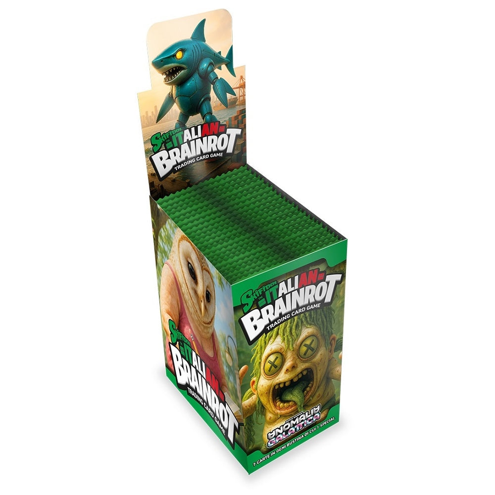 SKIFIDOL Italian Brainrot TCG Serie 3 Gamma Anomalia Galattica Display (24 Buste con 7 carte ciascuna) - ITA - Disponibile in 2/3 giorni lavorativi Skifidol