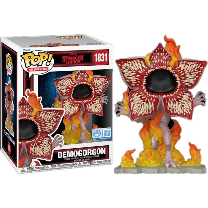 FUNKO POP Television: Stranger Things - 1831 Demogorgon (Exclusive) 9cm - Disponibile in 2/3 giorni lavorativi Funko