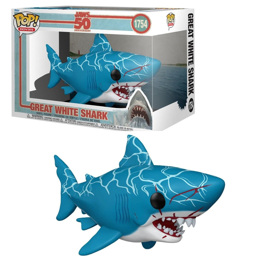 FUNKO POP Movies: Jaws S3 – 6" Great White Shark (Retro) Funko