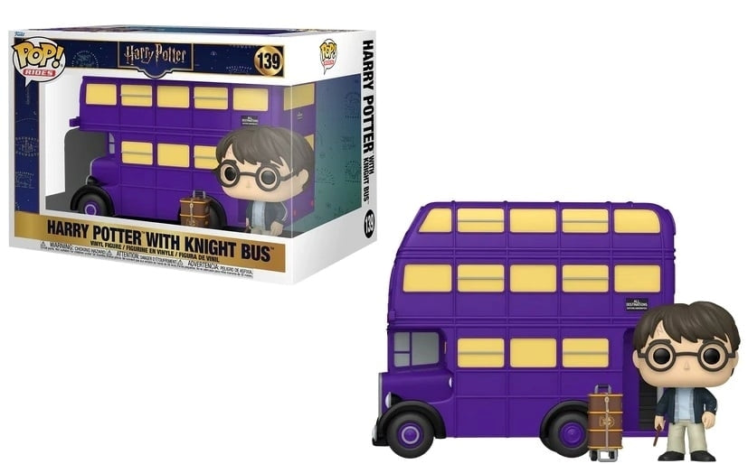 FUNKO POP Ride Harry Potter - 139 Harry With Knight Bus Funko