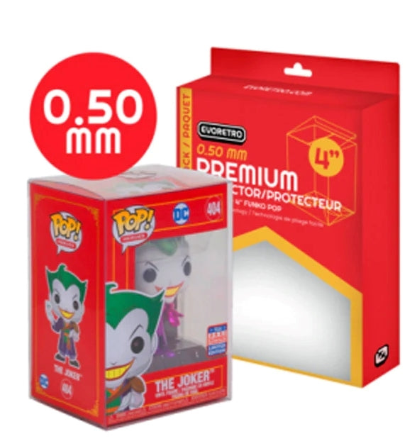 EVORETRO Funko Pop Protector Plastic 10 Pz Evoretro