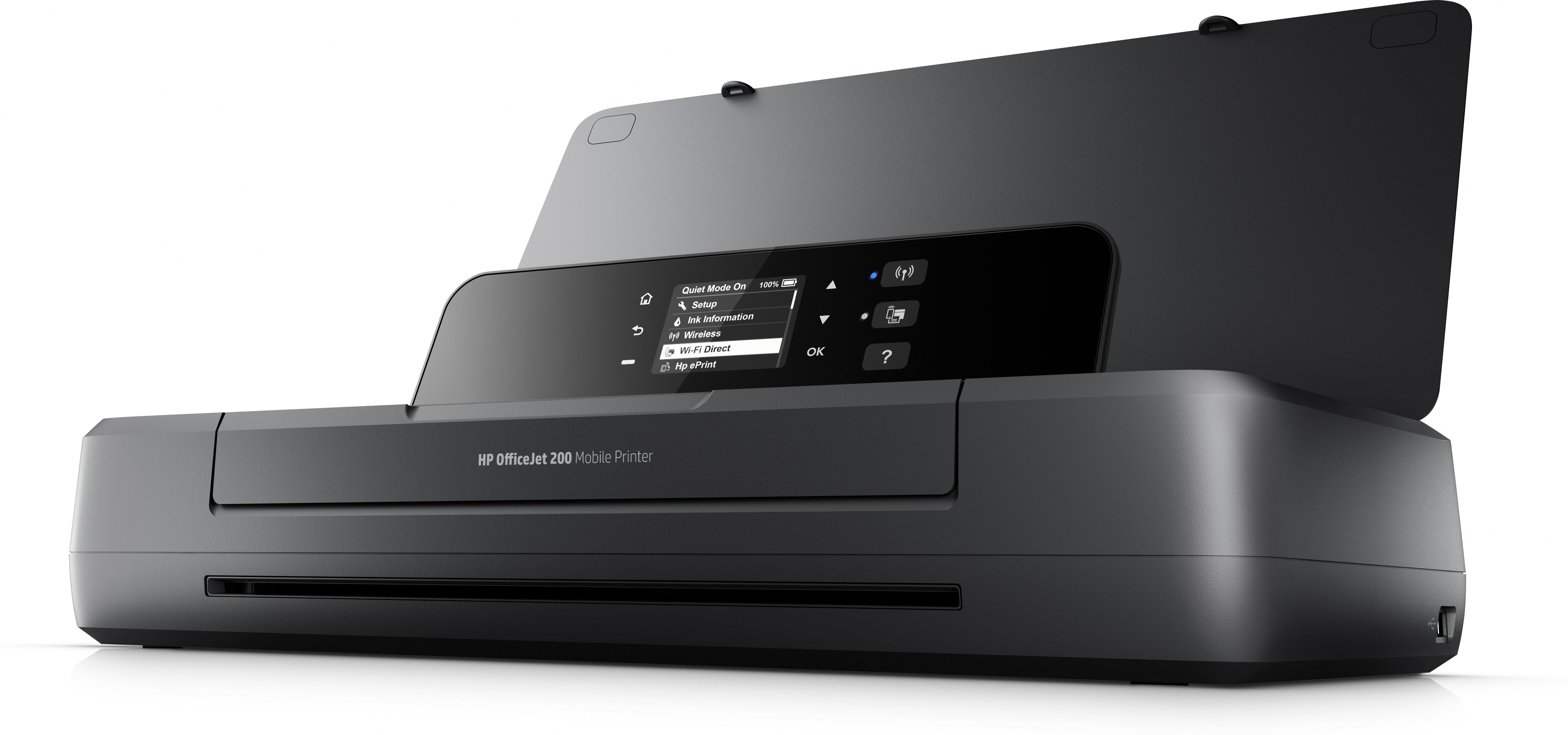 Stampante Inkjet HP STAMP. INK A4 COLORE, OFFICEJET MOBILE 200, 20PPM 1200DPI, USB/WIFI - Disponibile in 3-4 giorni lavorativi