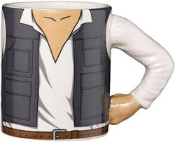 STAR WARS TAZZA HAN SOLO CON MANICO 3D - Disponibile in 2/3 giorni lavorativi