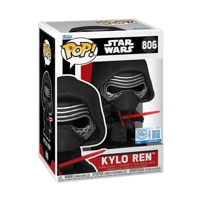 FUNKO POP Star Wars - 806 Kylo Ren (Exclusive) 9cm - Disponibile in 2/3 giorni lavorativi Funko
