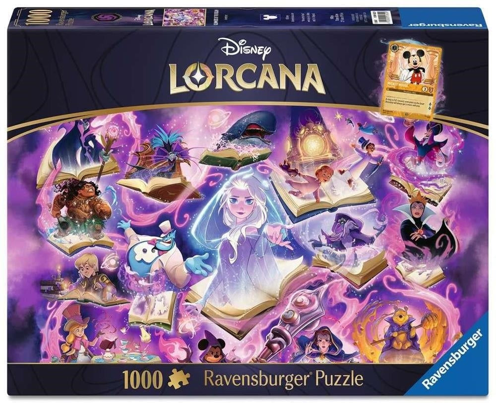 RAVENSBURGER LORCANA Glimmers of the Realm : Amethyst 1000 pz Ravensburger