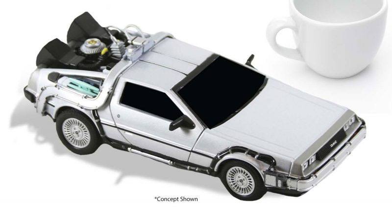 Action figure / Statue Back to the Future Diecast Model Time Machine 15 cm - Disponibile in 2/3 giorni lavorativi