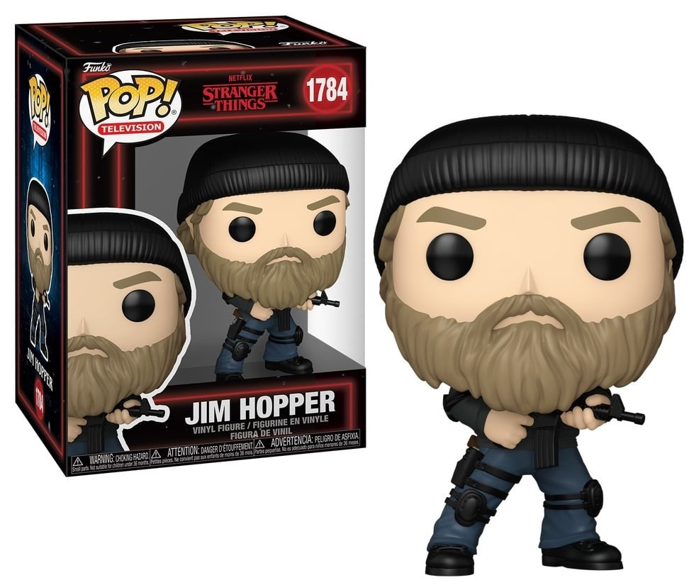 FUNKO POP Television: Stranger Things S5 - 1784 Jim Hopper 9cm Funko