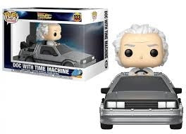 FUNKO POP Rides DLX: Back To The Future S5–Doc w/Time Machine Funko