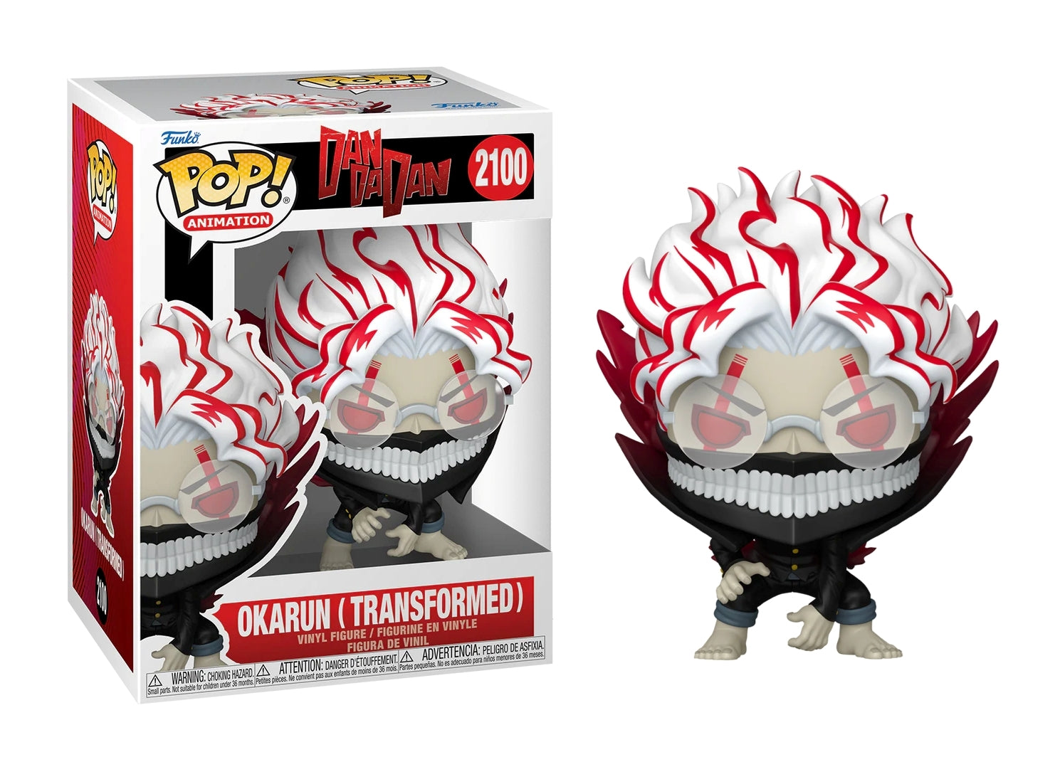 FUNKO POP Animation DANDADAN N° 2100 - Okarun with Chase 9cm Funko
