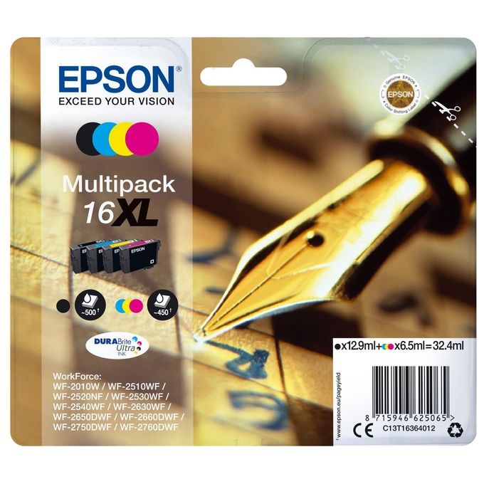 Epson Multipack 16xl Penna e Cruciverba - Disponibile in 3-4 giorni lavorativi