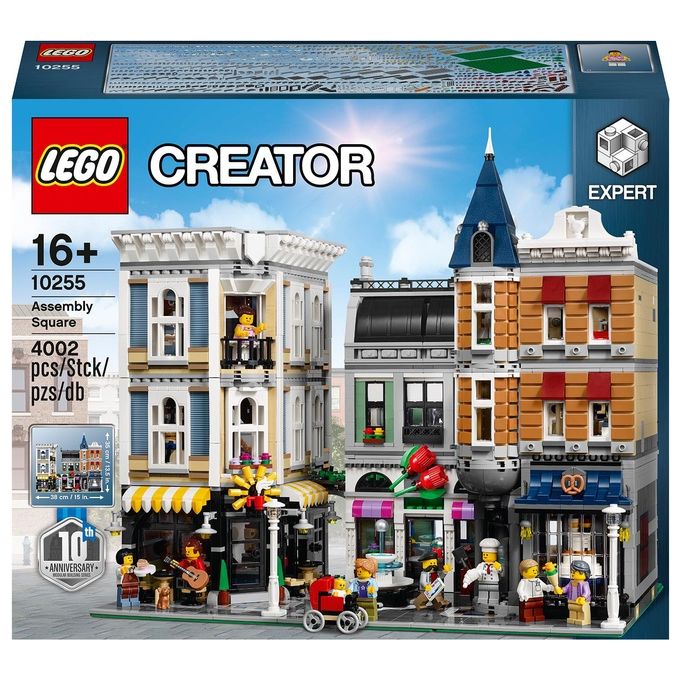 LEGO Creator Expert Piazza Dell'Assemblea - Disponibile in 3-4 giorni lavorativi