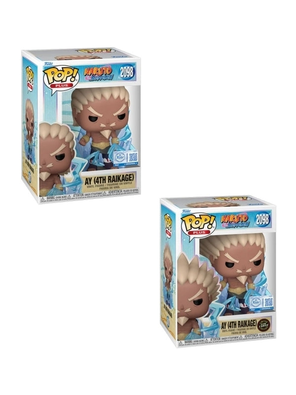 FUNKO POP Animation: Naruto Shippuden - 2098 Ay(4Th Raikage) With Chase (Exclusive) 9 cm Funko