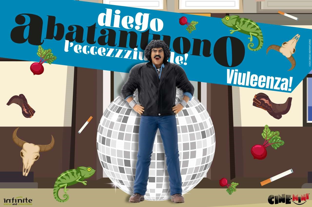 106532 - Diego abatantuono viulenza! cine-mini pvc Infinite Statue