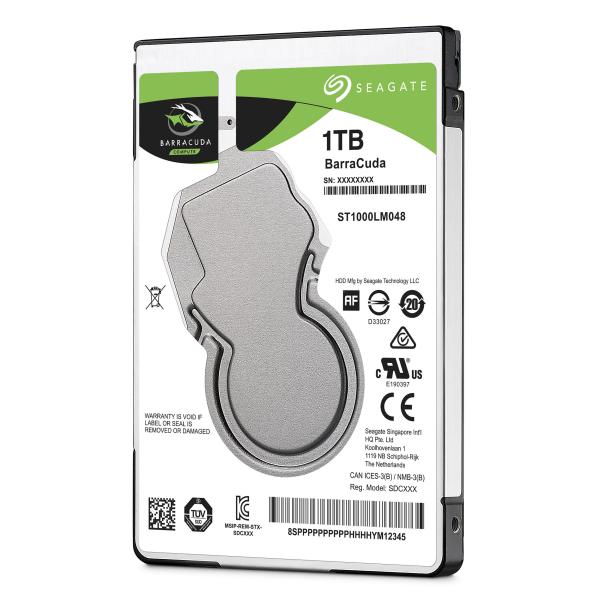 Seagate ST1000LM048 Barracuda 1tb 2,5 5400rpm Sata3 128Mb Cache - Disponibile in 3-4 giorni lavorativi