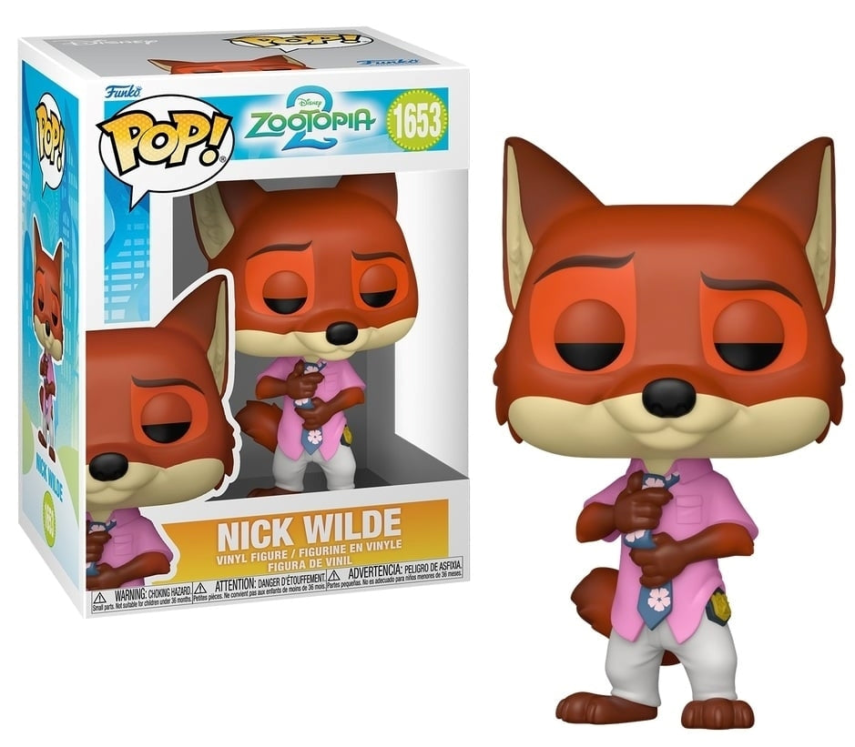 FUNKO POP Disney: Zootropolis 2 - 1653 Nick Wilde 9cm Funko
