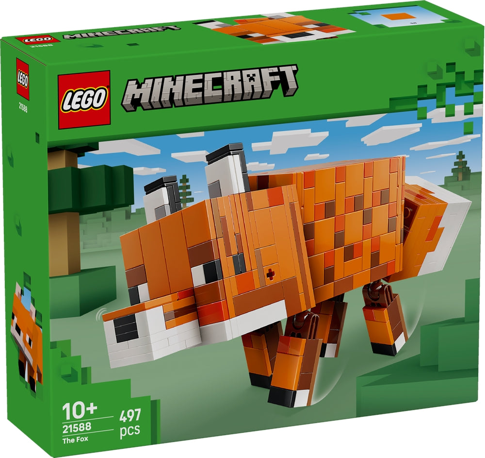 LEGO 21588 Minecraft - La Volpe - Disponibile in 2/3 giorni lavorativi LEGO