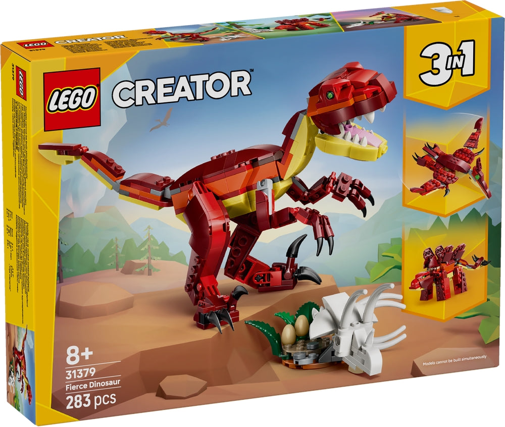 LEGO 31379 CREATOR - Feroce dinosauro - Disponibile in 2/3 giorni lavorativi LEGO