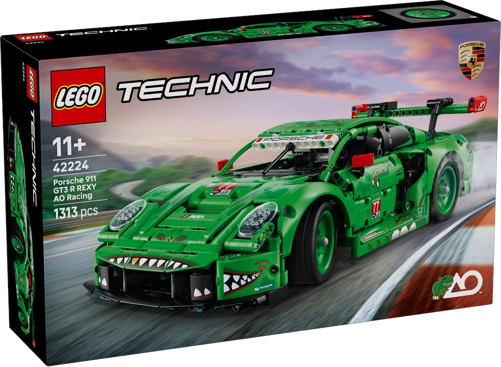 LEGO 42224 TECHNIC - Auto Porsche 911 GT3 R REXY AO Racing - Disponibile in 2/3 giorni lavorativi LEGO