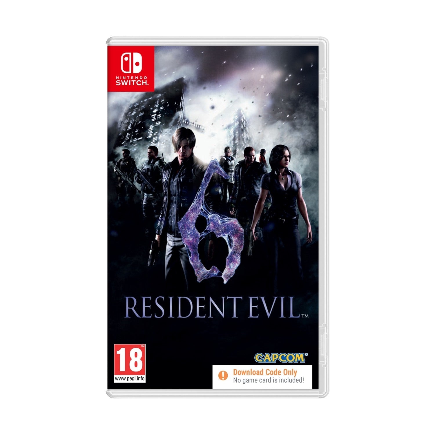 NSW Resident Evil 6 (Code in a Box) EU
