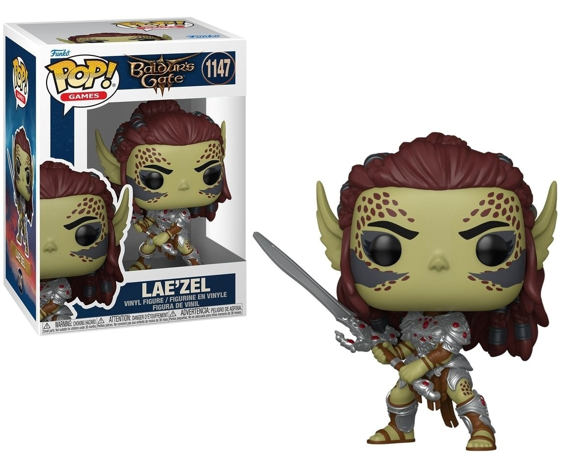 FUNKO POP Games: Baldur's Gate 3 - 1147 Lae'zel With Sword 9cm - Disponibile in 2/3 giorni lavorativi Funko