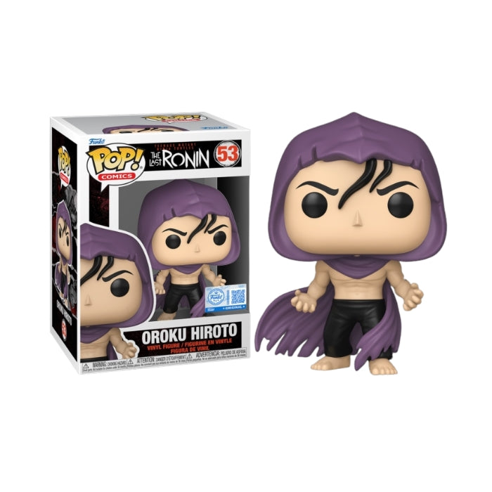 FUNKO POP Comics: TMNT The Last Ronin 2 - 53 Oroku Hiroto (Exclusive) 9cm - Disponibile in 2/3 giorni lavorativi Funko