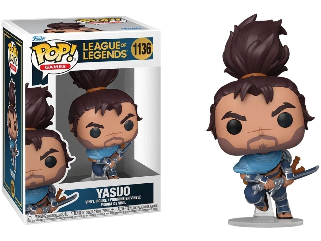 FUNKO POP Games: League of Legends- Yasuo 9 cm Funko