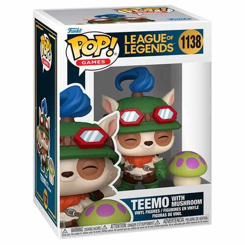 FUNKO POP&Buddy: League of Legends- Teemo w/Shroom 9 cm Funko