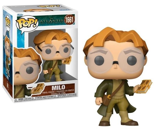 FUNKO POP Disney: Atlantis L'impero Perduto – Milo 9 cm Funko