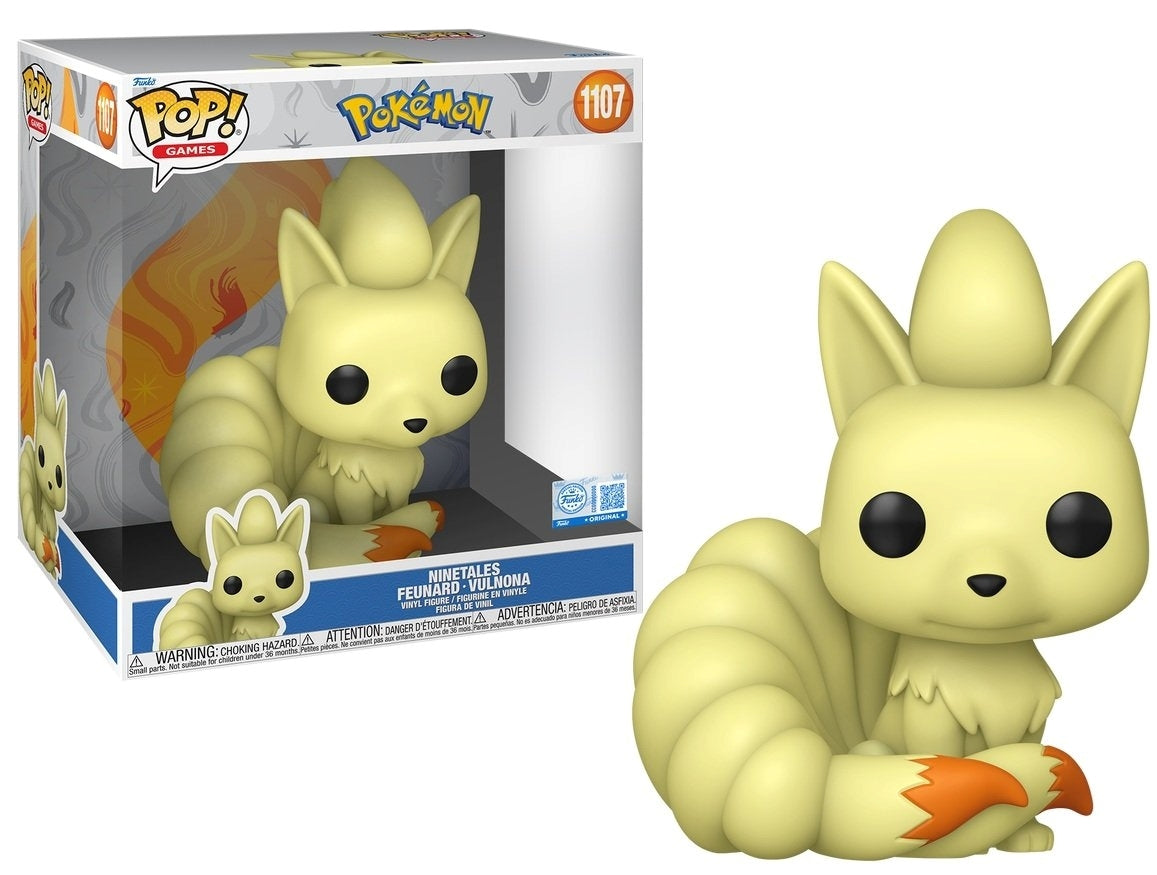 FUNKO POP Jumbo Pokemon - 1107 Ninetales (Exclusive) 25cm Funko