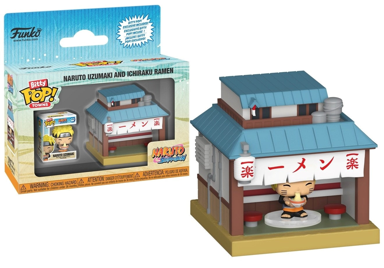 FUNKO Bitty POP Town Naruto Shippuden - Ichiraku Ramen Funko