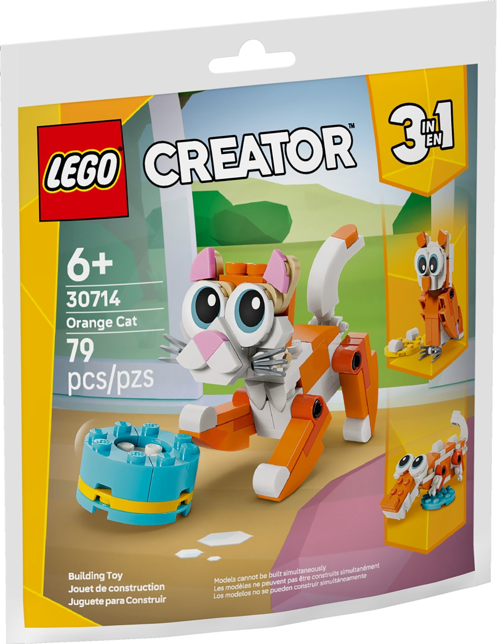 LEGO 30714 Creator - Gatto arancione LEGO