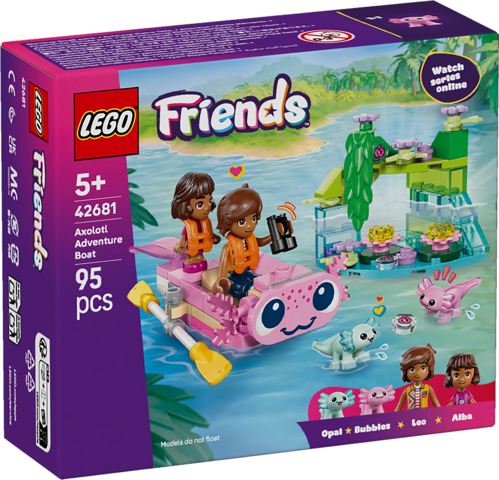 LEGO 42681 Friends - Barca d’avventura Axolotl LEGO